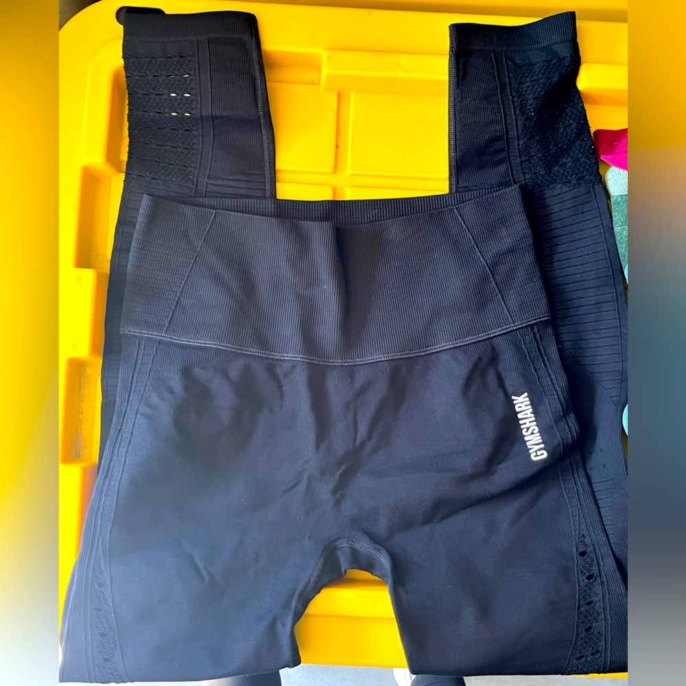 Gymshark Black High-Waisted Leggings